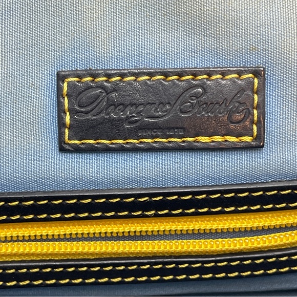 RARE Dooney & Bourke Rainbow “It Bag” | Y2K Vintage Satchel | Heart Tag - Picture 10 of 16